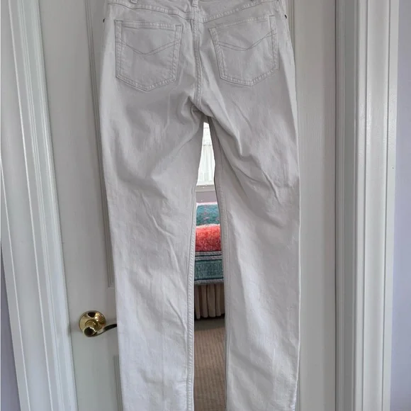 J Jill 8tall white jeans - Picture 2 of 4
